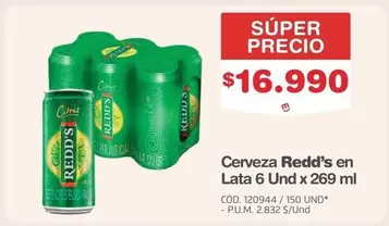 Cerveza en Lata