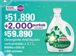 Ariel - Detergente Líquido Concentrado