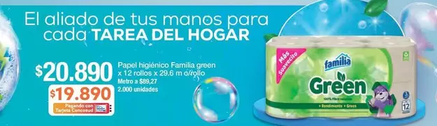 Familia - Papel Higiénico Green