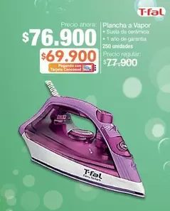 Tefal - Plancha A Vapor