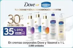 Dove Y Vasenol - En Cremas Corporales