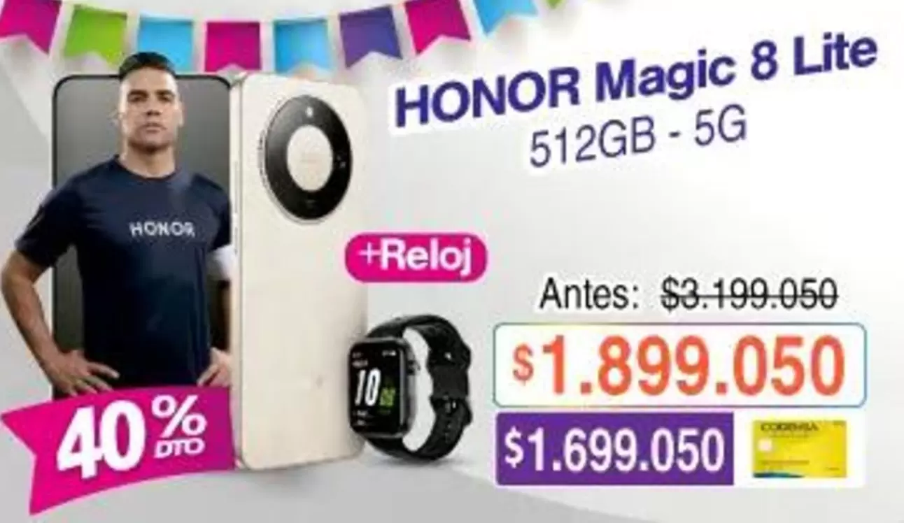 Honor - Magic 8 Lite 512GB - 5G