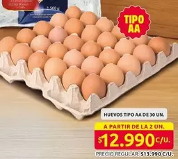 Huevos Tipo AA