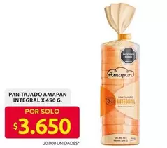 PAN TAJADO INTEGRAL
