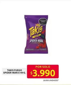 Takis - TAKIS FUEGO SPIDER-MAN