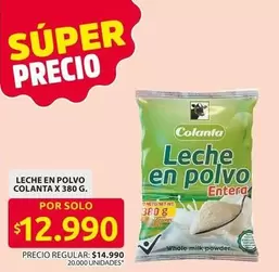 Colanta - Leche en polvo