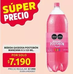 Postobón - BEBIDA GASEOSA MANZANA