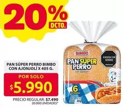 Bimbo - PAN SUPER PERRO CON AJONJOLÍ