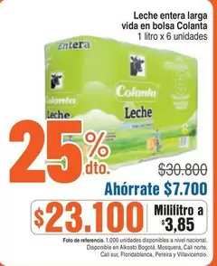 Colanta - Leche entera