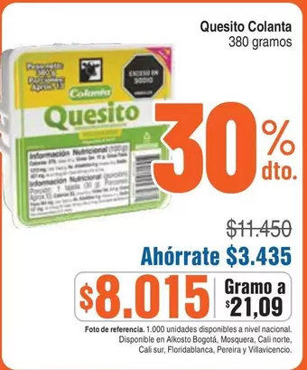 Colanta - Quesito