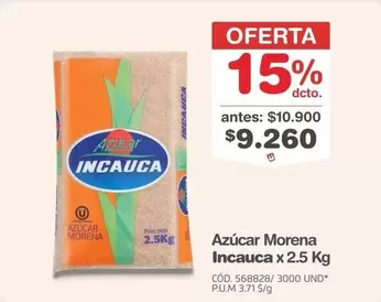 Incauca - Azúcar Morena x 2.5 Kg