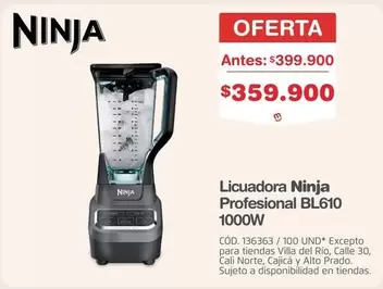 Ninja - Licuadora Profesional BL610 1000W
