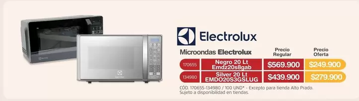 Electrolux - Microondas