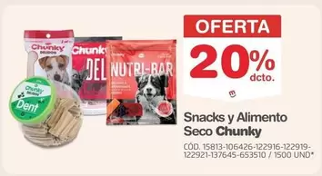 Chunky - Snacks y Alimento Seco