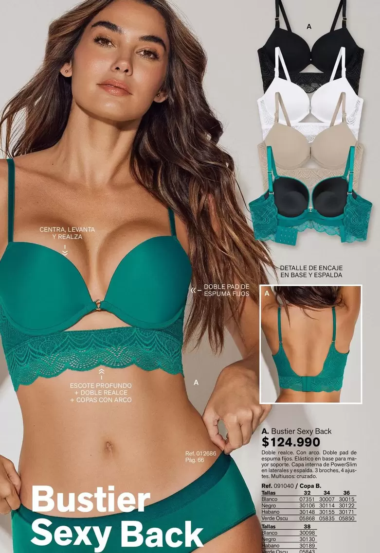 Centra - Bustier Sexy Back