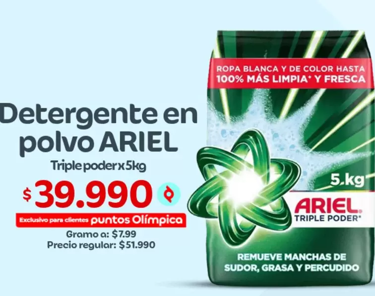Ariel - Detergente en polvo