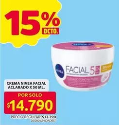 Nivea - CREMA NIVEA FACIAL ACLARADO