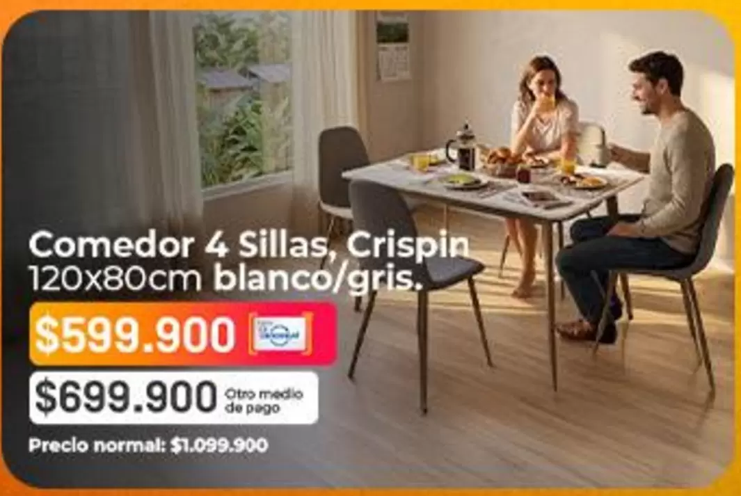Comedor 4 Sillas