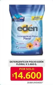 Eden - Detergente en Polvo Floral