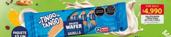 Tango - GALLETA WAFER VAINILLA
