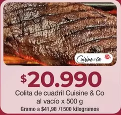 Cuisine & Co - Colita De Cuadril