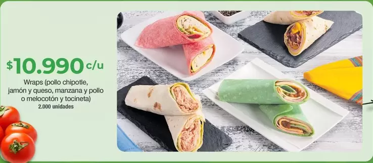 Wraps Pollo Chipotle