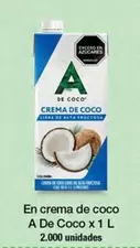 A De Coco - Crema De Coco