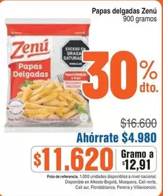 Nacional - Papas delgadas