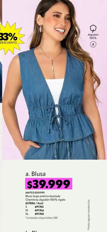 Blusa largo