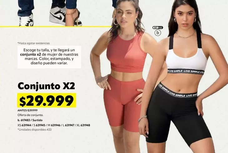XS - Conjunto X2