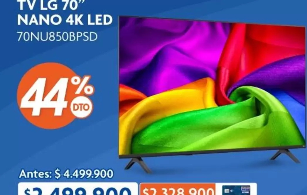 LG - TV 70" NANO 4K LED 70NU850BPSD