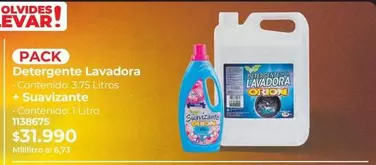 Orion - Detergente Lavadora + Suavizante
