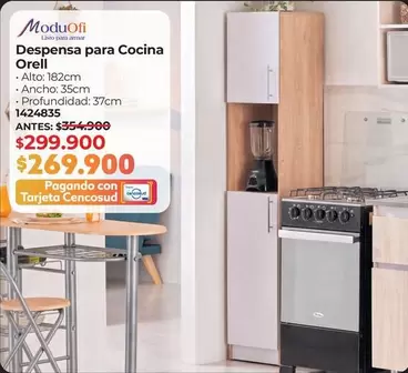 ModuOfi - Despensa Para Cocina Orell