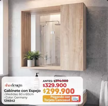 Gabinete Con Espejo