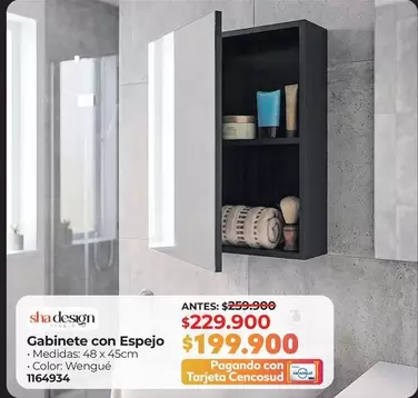 Gabinete con Espejo