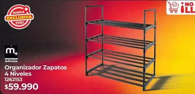Organizador Zapatos 4 Niveles
