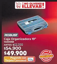 Robust - Caja Organizadora 19"
