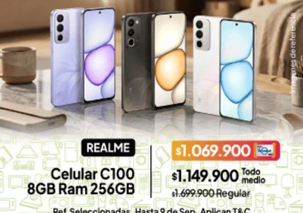 Celular C100 8GB Ram 256GB