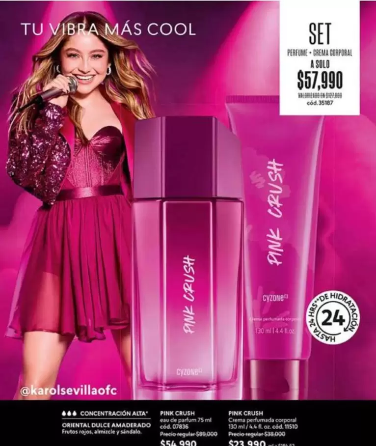 Oriental - PINK CRUSH SET