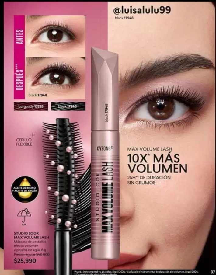 Max - MAX VOLUME LASH STUDIO LOOK