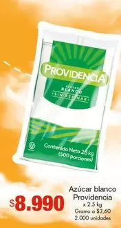 Providencia - Azúcar blanco