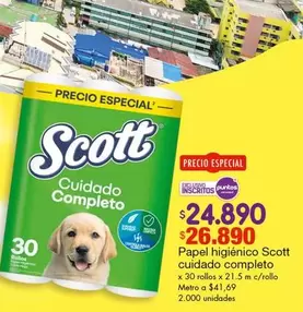 Scott - Papel Higiuevo Cuidado Completo