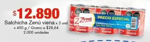 Zenú - Salchicha Viena