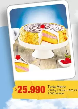 Metro - Torta
