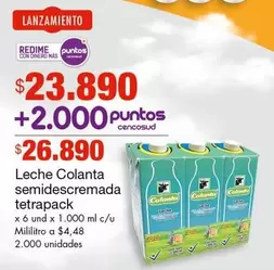 Colanta - Leche Semidescremada