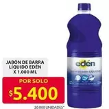 Eden - JABÓN DE BARRA LÍQUIDO