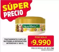 NutriBela - Tratamiento Capilar Reparación Intensiva