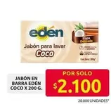 Eden - Jabón para lavar Coco