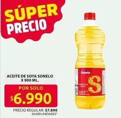 Sonelo - ACEITE DE SOYA