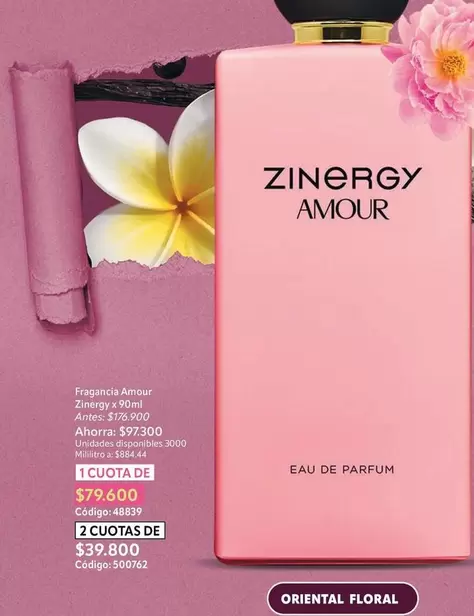 Oriental - Zinergy Amour Eau de Parfum